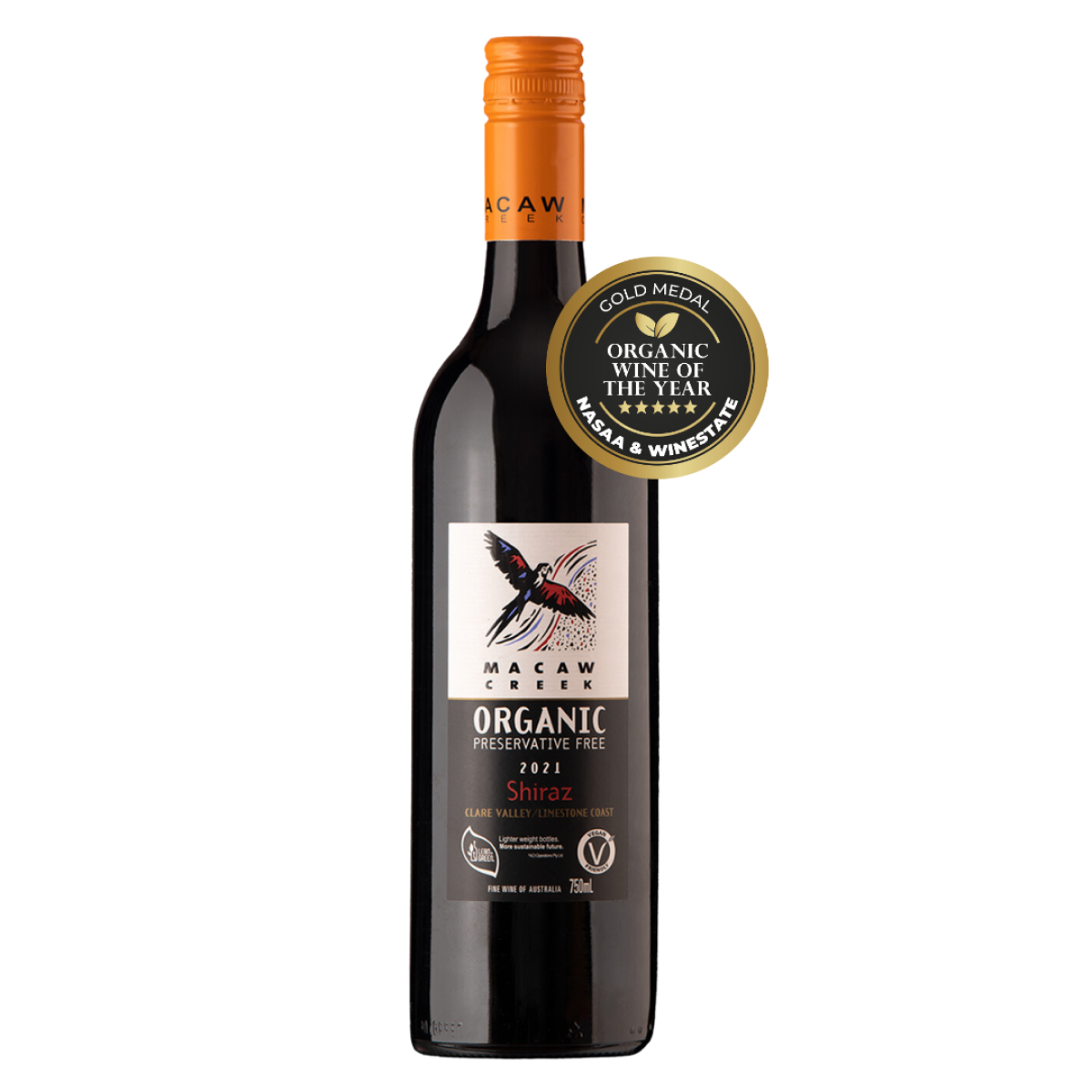 McCraw Creek 'Preservative Free' Organic Cabernet Sauvignon Clare Valley