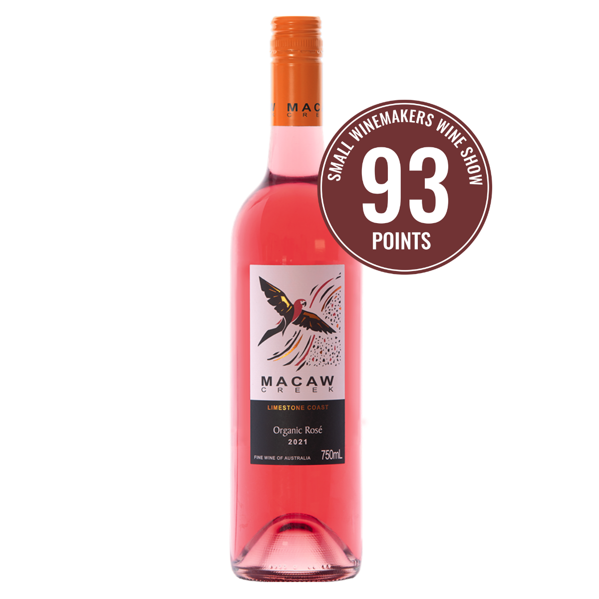 MACAW Creek Organic Rosé Limestone Coast.png